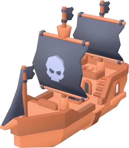 Ship Pirate Large