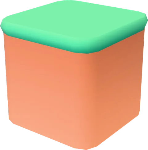 Block Grass Large Tall